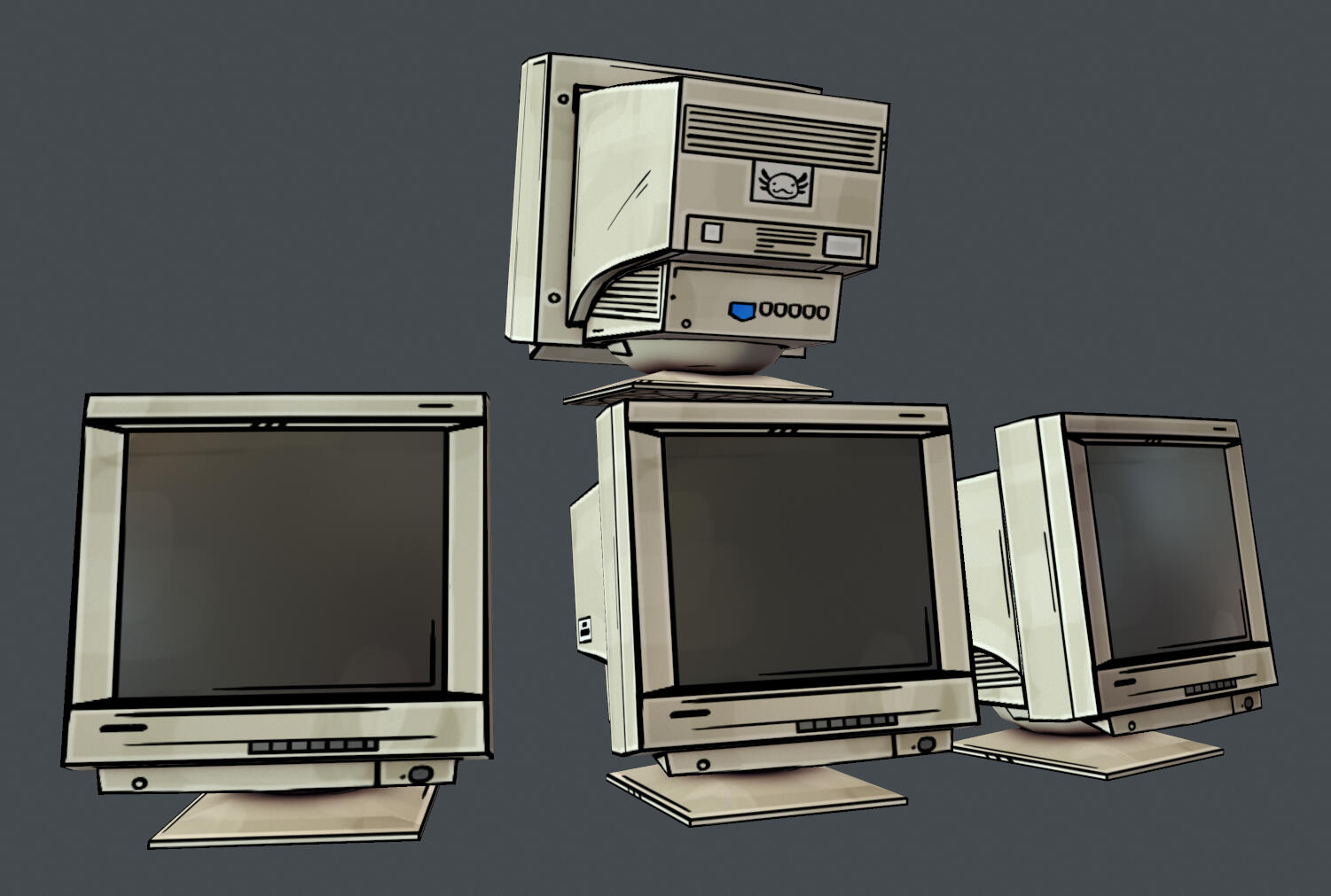 Placeholder image of monitors